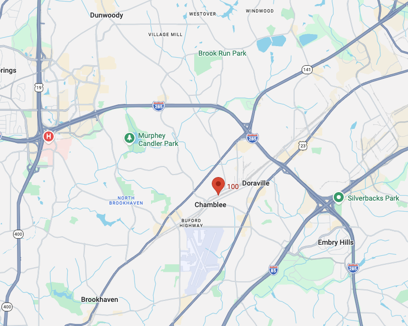 Retro 8 location map